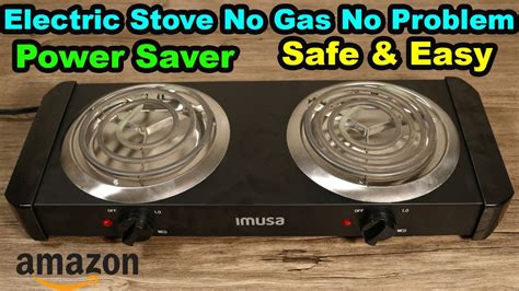 no gas no electric stove